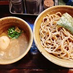 355487827 - 味玉入りベジポタつけ麺