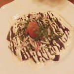 ビストロ ナチュレ - ミンククジラのカルパッチョ  900円 2015/02