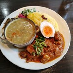 ポムズカリー＆珈琲