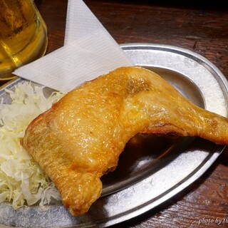 二十八萬石 - 料理写真:2025年4月　若とり唐揚モモ【税込450円】