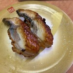 すしバリュー - 炙りうなぎです。炙ってない方は安かったけど冷めてますと書かれていたので、炙った方にしました。正解です。