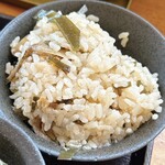 饂飩 梵蔵 - とりごぼう飯