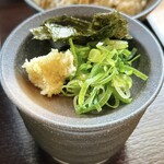 饂飩 梵蔵 - 薬味