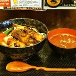 炭火焼鳥中村屋 - 2015.3 焼鳥丼（590円）