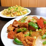 BATIKA - 豆腐チリ＆エッグチャオミン