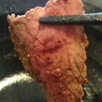 どんどん丼 - ステーキ丼お肉のリフトアップ！