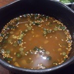 月と亀 - 2015.02・筑前インド定食 ラッサム