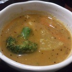 月と亀 - 2015.02・筑前インド定食 サンバル