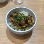 らぁめん大山 - 昼セットのチャーシュー丼