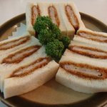 とんかつ 末吉 - ヒレかつサンド1,300円