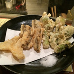 ジロー - 天ぷら盛り合わせ