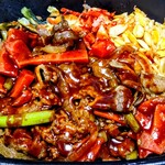 ほっともっと - 肉増し焼肉ビビンバ