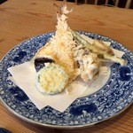 一東菴 - 天ぷら盛り合わせ