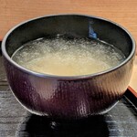蛇の新 - 味噌汁
