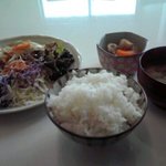 ゆあさ食堂 - 豚しょうが焼定食