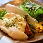 ホソウヤ - 白身魚の白いハイジパンサンドセット