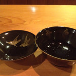 日本料理 たかむら - 2015年1月中旬。器も見事。
