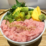 うみの食堂 - ねぎとろアボカド丼