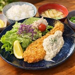 食処 居酒屋 おおとら - 大槌サーモンフライ定食