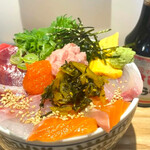うみの食堂 - うみの丼（定食価格＋275円）