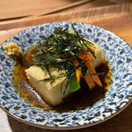 うみの食堂 - 野菜のせ揚げだし豆腐