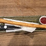 ながーいチーズ春巻き
