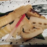 長宗我部 銀座 - タケノコの焼き物