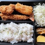 とんかつ 新宿さぼてん - 料理写真:ミックス弁当1,110円