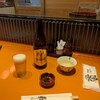 上野藪そば - ビール・お通しの「蕎麦みそ」