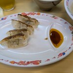 はかたや - ラーメン定食（餃子）