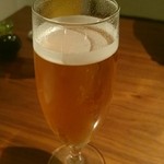 座屋 - 乾杯の生ビール