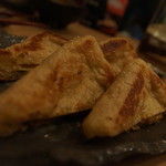 ゆるり家 - 油揚げのネギ味噌焼き