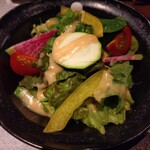 炭火焼鳥　榊 - 鎌倉野菜のサラダ