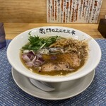 鯖の上にも三年 - 鯖そば 元味 1,000円