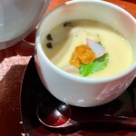 ぬしや - ウニ入りの茶碗蒸し
