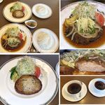 西洋軒 - 和風ハンバーグランチと鶏と豆腐のハンバーグランチ,西洋軒(愛知県蟹江町)TMGP撮影