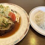 西洋軒 - 和風ハンバーグランチ,西洋軒(愛知県蟹江町)TMGP撮影