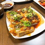 釜山 - 豆腐のピリ辛