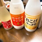 釜山 - セルフで飲むマッコリがまた美味い