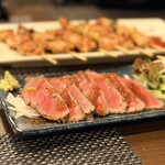炭火焼居酒屋 yama - ローストビーフ