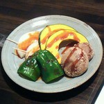 炭火焼肉　華苑 - 焼き野菜