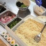 マドンナ亭 - 厨房の中の具材をパシャリと。
