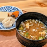 下鴨茶寮 - おばんざい、おみそ汁