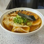 らーめん くぼ田 - 醤油チャーシューワンタン麺