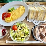 焙煎珈琲工房　梢庵 - 梢庵モーニングとアイスココア