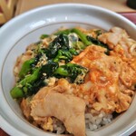 なか卯 - 料理写真:菜の花の親子丼620円
