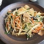 中華そば 幸楽苑 - 野菜炒めセット690円