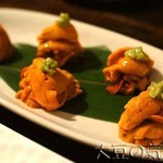 極上コラボ リブ芯の贅沢うにロールの極上生うに 