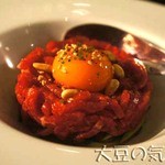 YAKINIKU MARUUSHI - マルシミートの極上ユッケ(￥1,680)