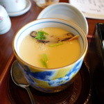 魚がし料理嘉鮮 - 2013.03 茶わん蒸し、蟹ツメや帆立貝が入っていました。